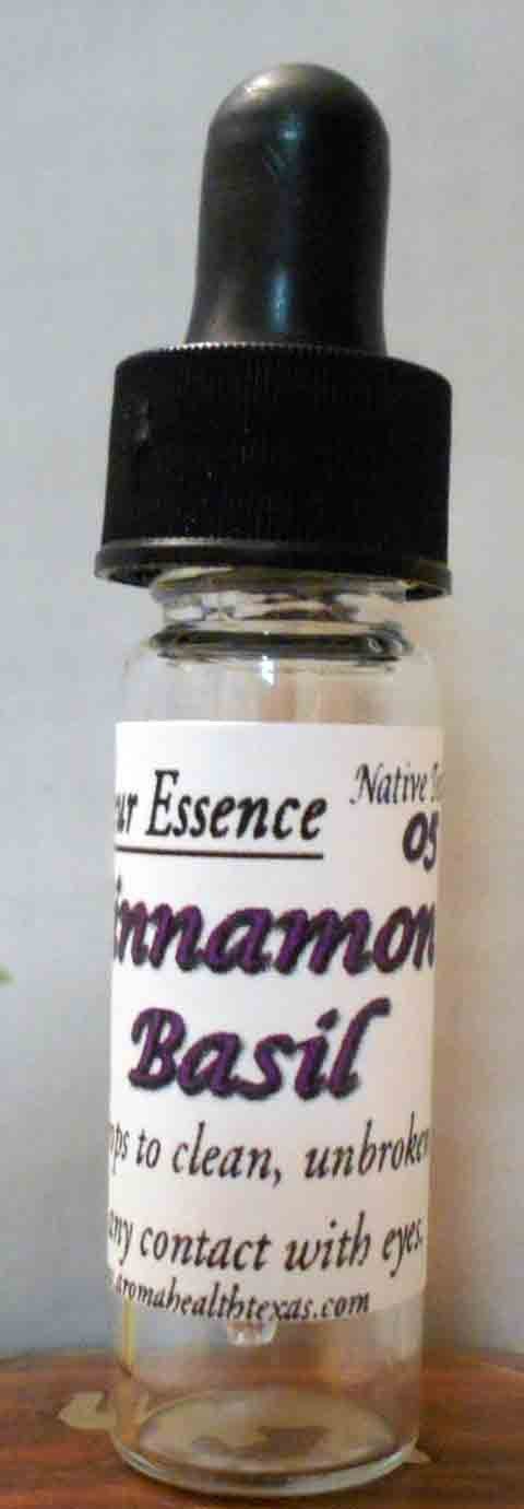 Cinnamon Basil Ocimum basilicum cinnamon Flower Essence Aroma